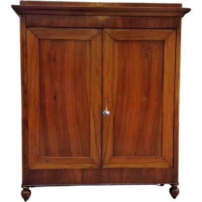 Antique Emilian Charles X sideboard in walnut