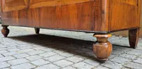 Antique Emilian Charles X sideboard in walnut