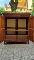 Antique Emilian Charles X sideboard in walnut