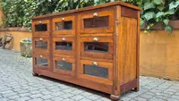 Antique walnut pasta chest of drawers