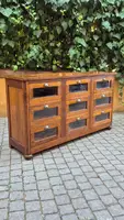 Antique walnut pasta chest of drawers