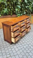 Antique walnut pasta chest of drawers