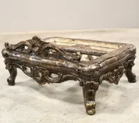 Antique Louis XV tabletop music stand in lacquered wood, 18th century