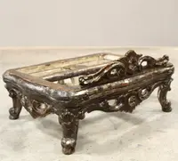 Antique Louis XV tabletop music stand in lacquered wood, 18th century