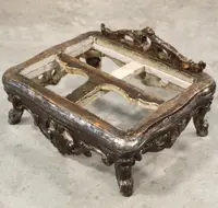Antique Louis XV tabletop music stand in lacquered wood, 18th century
