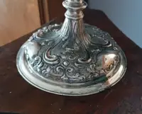 Antique silver chalice with Italian manufacturer's marks, 18th century