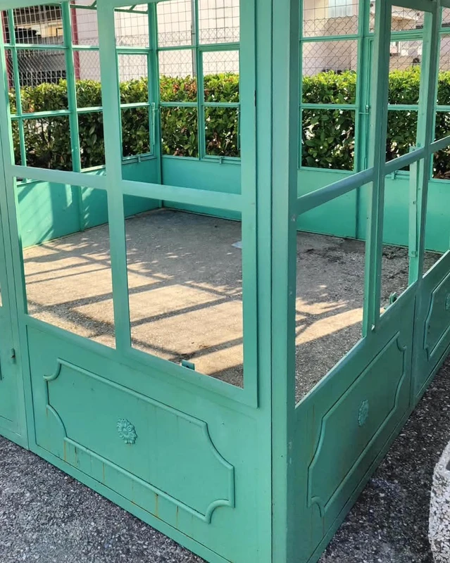 Wrought-Iron Greenhouse with Lemon Grove – Tuscany, 20th century