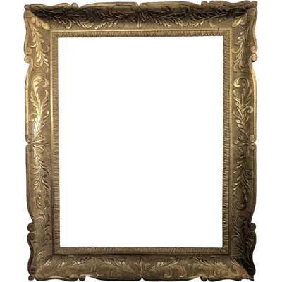 Italian gilded wooden picture frame – mid-19th century