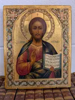 Russian icon of Christ Pantocrator – late 19th century