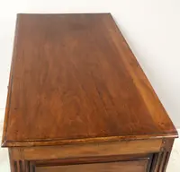 Antique Louis XVI-style walnut chest of drawers, 18th century