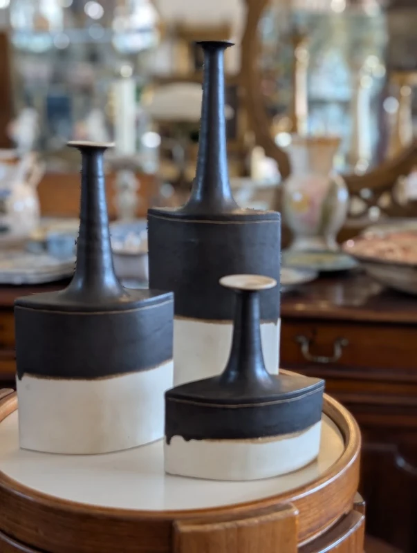 Bruno Gambone – Three Ceramic Bottles