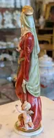 Giuseppe Cappè – Vierge à l'Enfant et chérubins en porcelaine