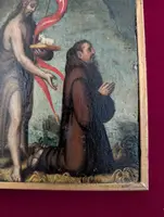St. John the Baptist with a Praying Monk – Late 18th century