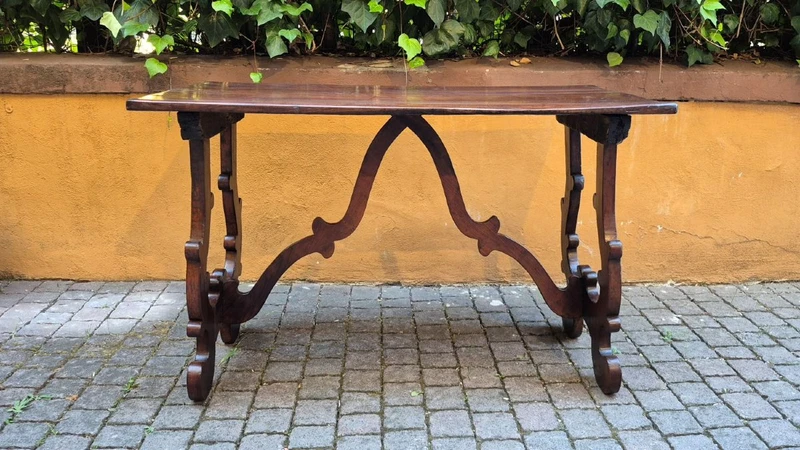Tavolo fratino antico lombardo del '700