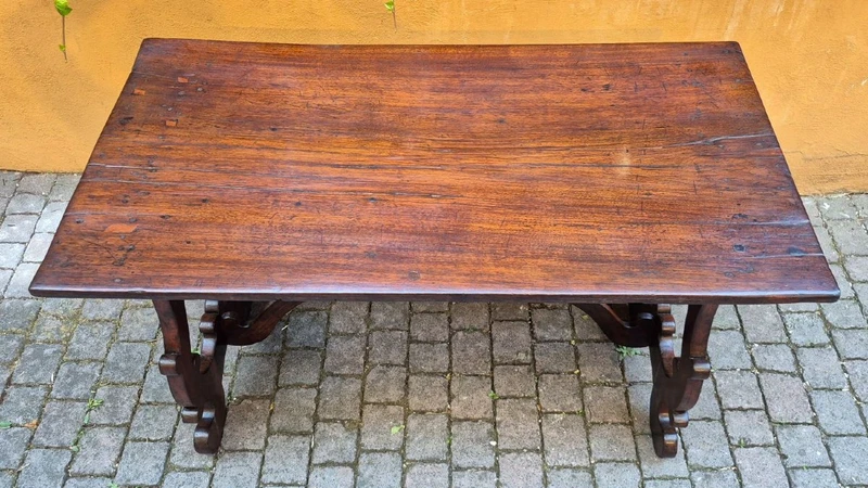Tavolo fratino antico lombardo del '700