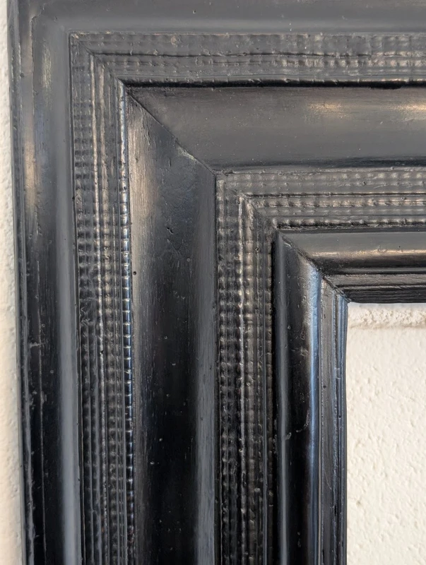 Guilloché frame, early 18th century