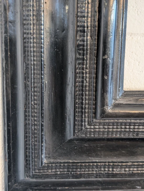 Guilloché frame, early 18th century