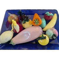 Centrotavola con frutta in vetro di Murano – Metà XX secolo