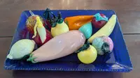Centrotavola con frutta in vetro di Murano – Metà XX secolo