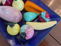 Centrotavola con frutta in vetro di Murano – Metà XX secolo