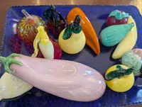 Centrotavola con frutta in vetro di Murano – Metà XX secolo