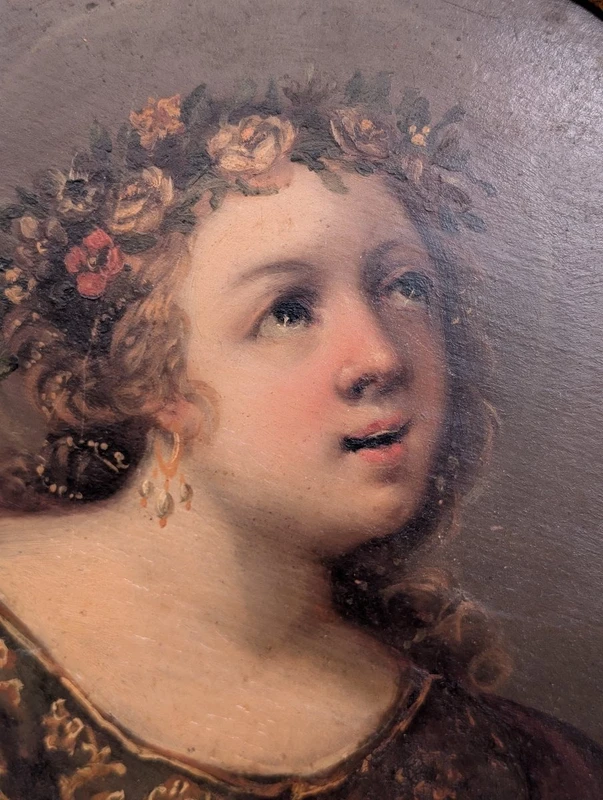 Saint Cecilia – A neoclassical painting from the late 18th century