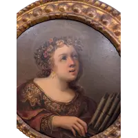 Saint Cecilia – A neoclassical painting from the late 18th century