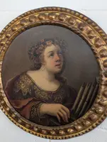 Saint Cecilia – A neoclassical painting from the late 18th century