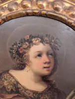 Saint Cecilia – A neoclassical painting from the late 18th century