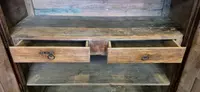Armadio credenza antico Barocco del '600 in noce e radica