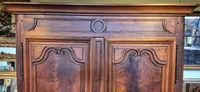 Armadio credenza antico Barocco del '600 in noce e radica