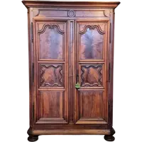 Armadio credenza antico Barocco del '600 in noce e radica