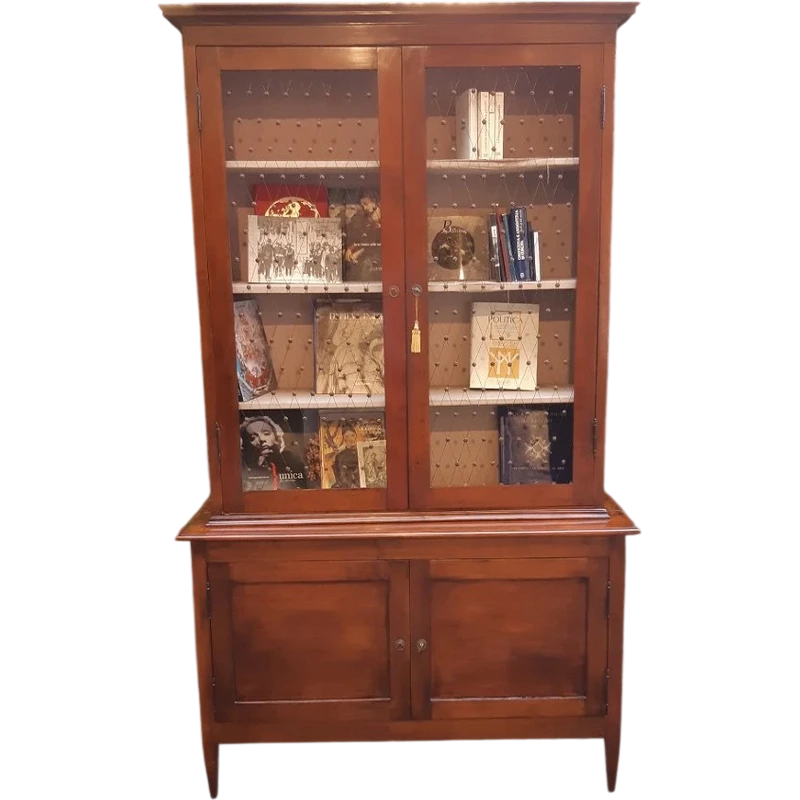 Libreria vetrina antica Luigi XVI emiliana del ‘700