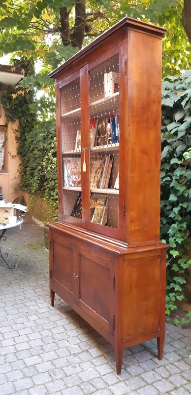 Libreria vetrina antica Luigi XVI emiliana del ‘700