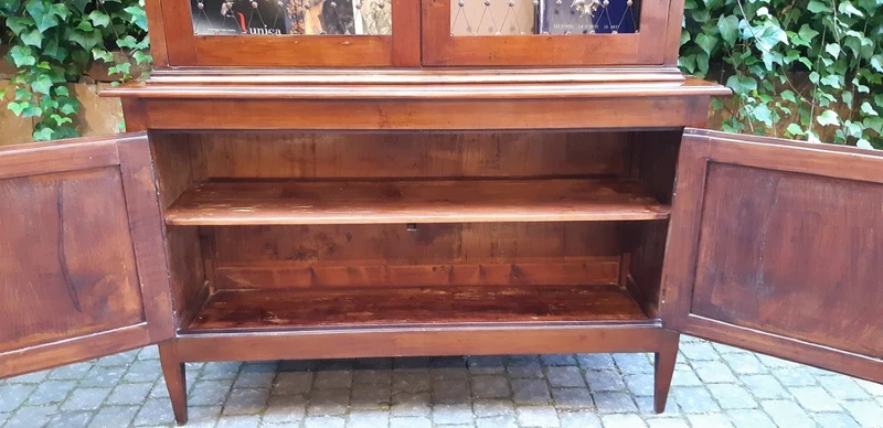 Libreria vetrina antica Luigi XVI emiliana del ‘700