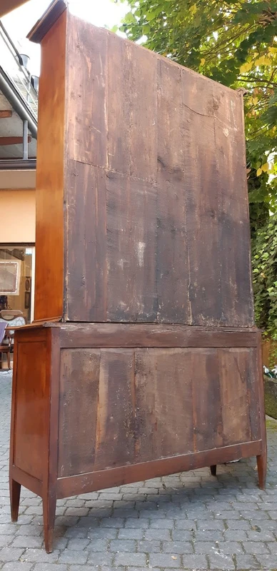 Libreria vetrina antica Luigi XVI emiliana del ‘700