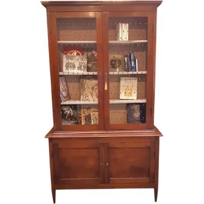 Libreria vetrina antica Luigi XVI emiliana del ‘700