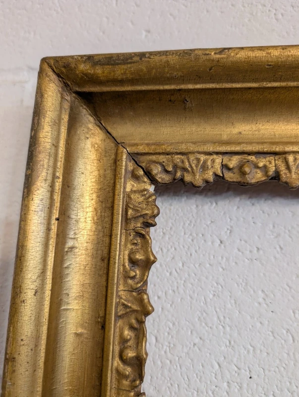 Original gilt frame, late 18th century