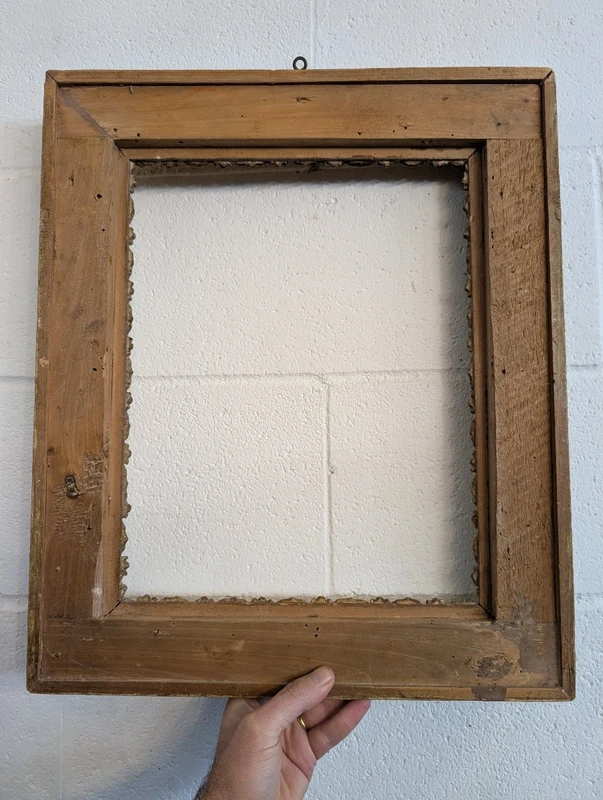 Original gilt frame, late 18th century