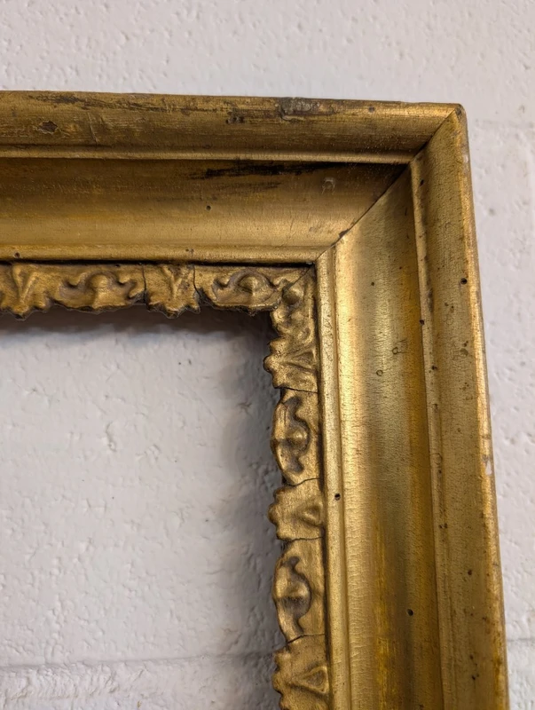 Original gilt frame, late 18th century