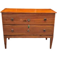 Small antique Louis XVI-style chest of drawers from Emilia