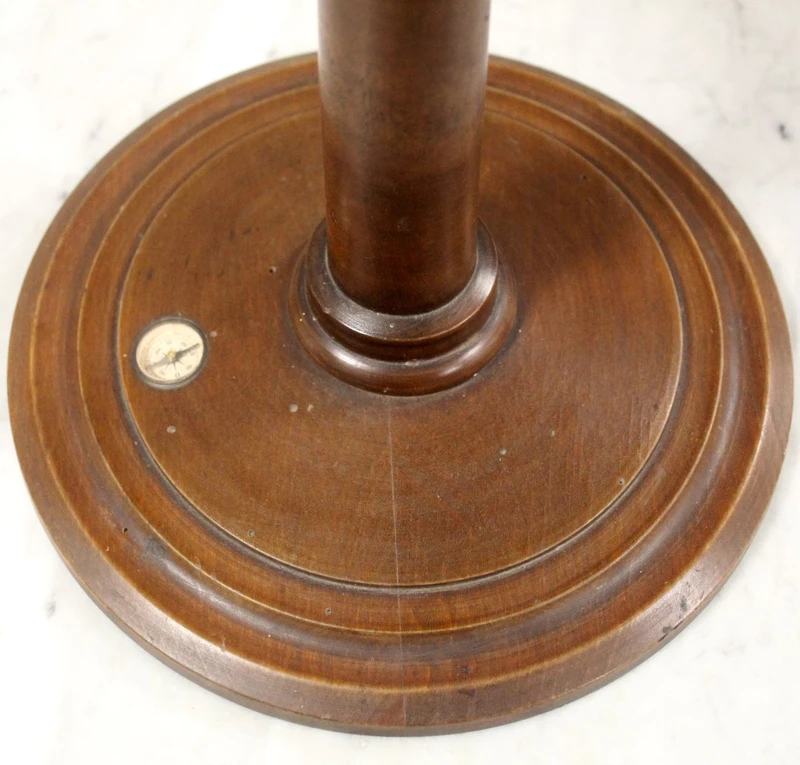 Globe terrestre ancien avec boussole « Dietrich Reimers », 1912 