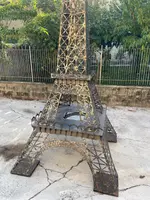 Incroyable maquette en fer de la Tour Eiffel, 340 cm, démontable en 3 pièces