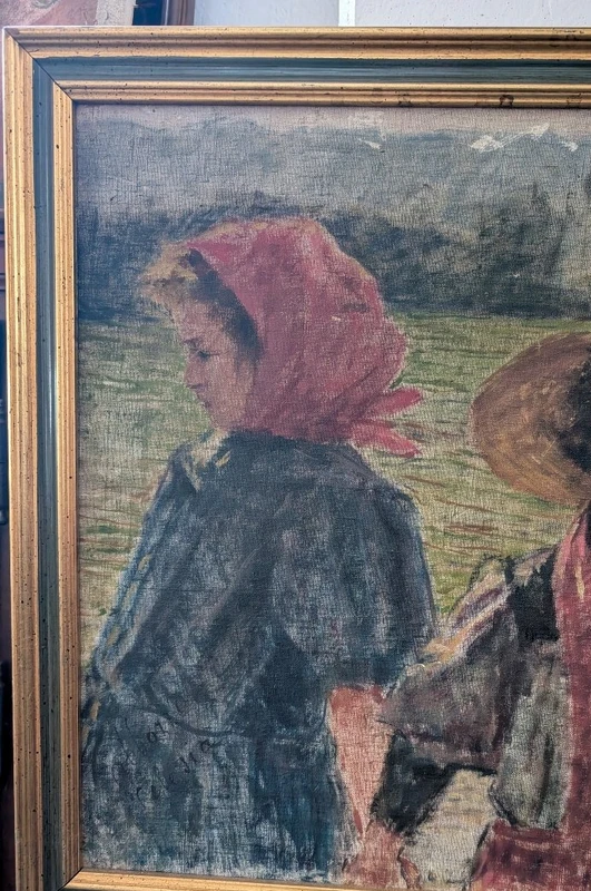 Carla Celesia di Vegliasco (1868–1939) – Personnages dans un paysage