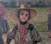 Carla Celesia di Vegliasco (1868–1939) – Personnages dans un paysage