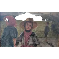 Carla Celesia di Vegliasco (1868–1939) – Personnages dans un paysage
