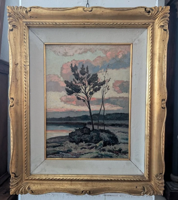 Gino Romiti – Landscape at Sunset