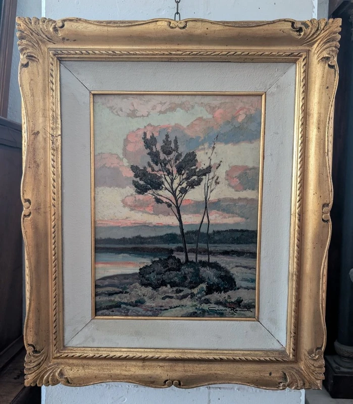 Gino Romiti – Landscape at Sunset