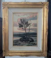 Gino Romiti – Landscape at Sunset