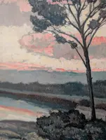 Gino Romiti – Landscape at Sunset